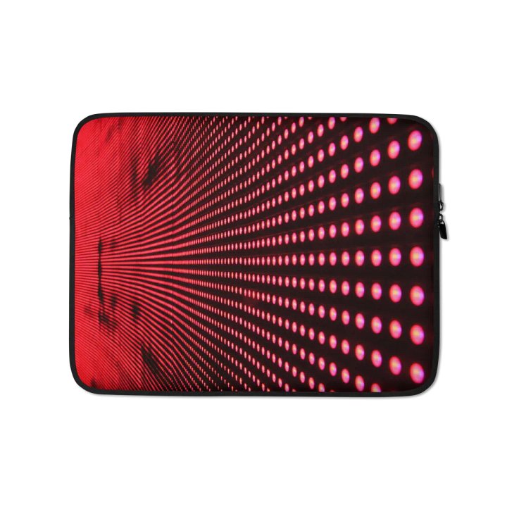 Rogue Red LED Laptop Sleeve product image (1)