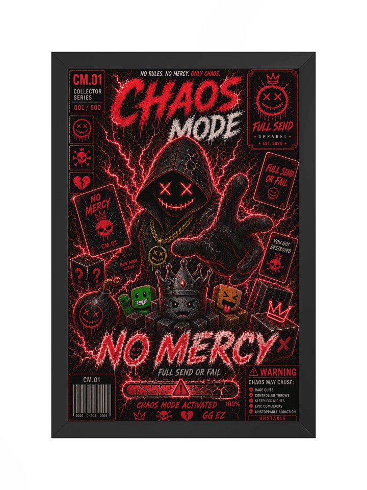 GAJ - CM.01 – Limited Edition Framed Poster product image (1)