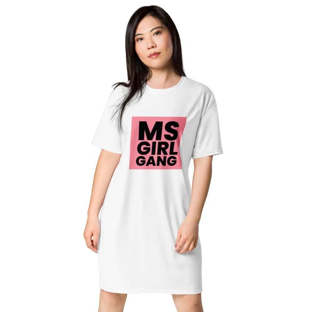 MSgirlgang Logo T-Shirt Dress product image (1)