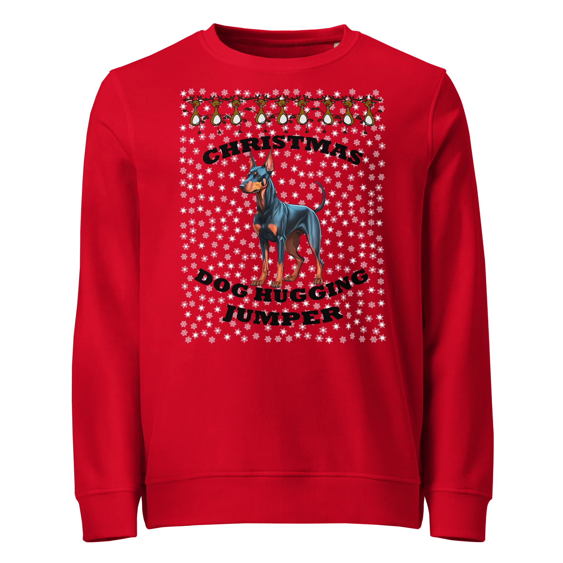 Christmas Dog Hugging, Dobermann product image (21)