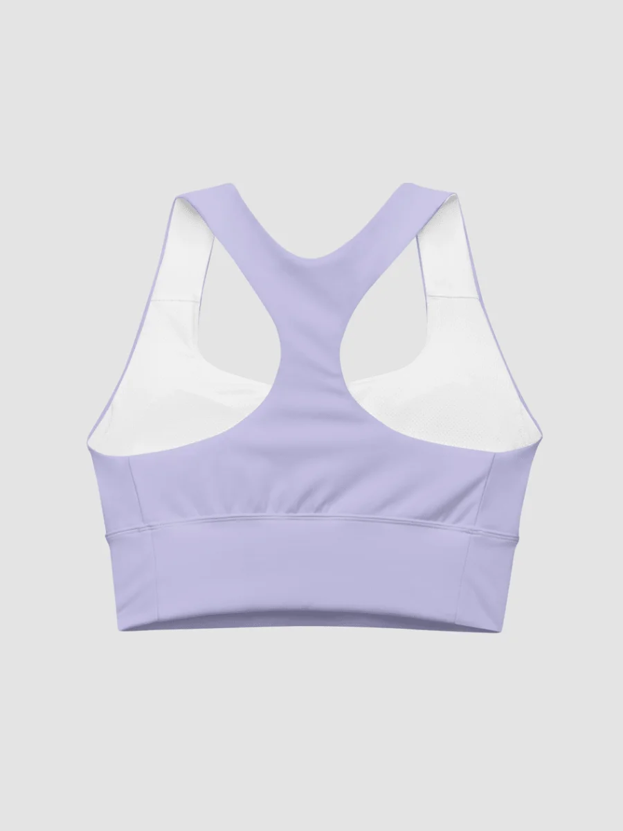 Longline Sports Bra - Lilac product image (2)