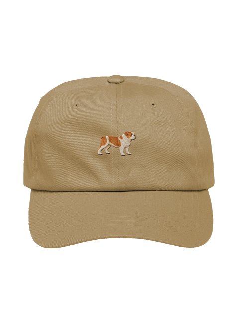 Bulldog — Red &amp; White Coat Hat