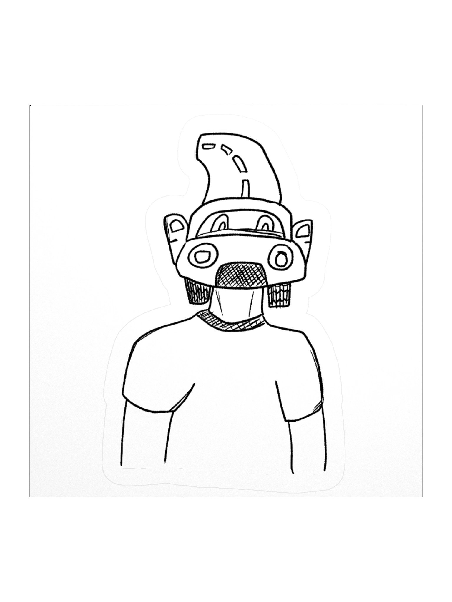 Car Head Sticker (Sabre.Plus Exclusive) product image (1)