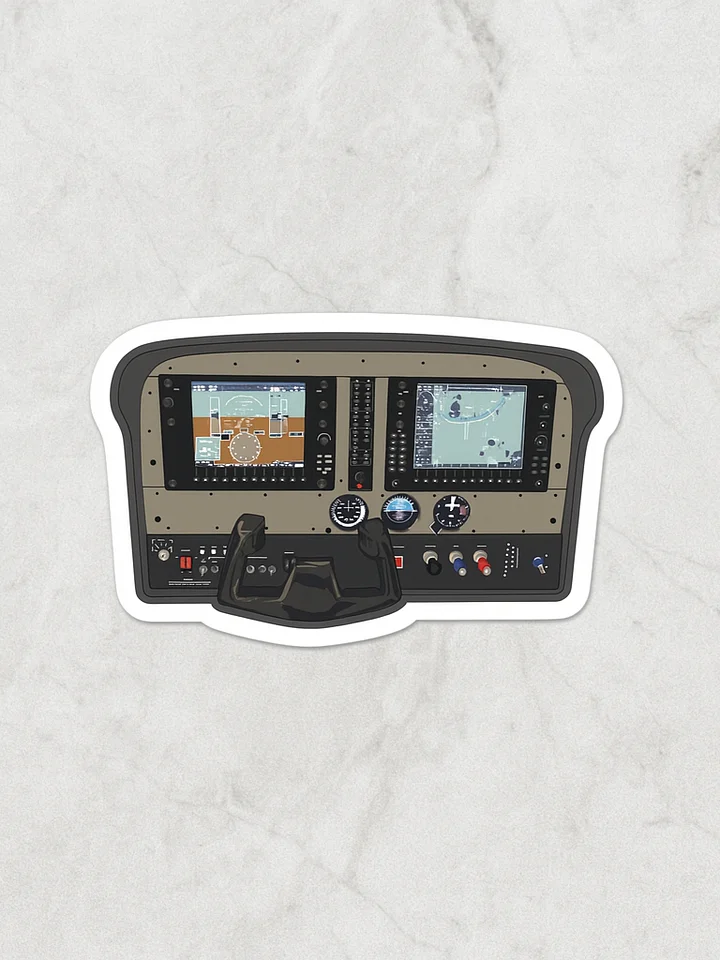 G1000 Cockpit Sticker product image (1)