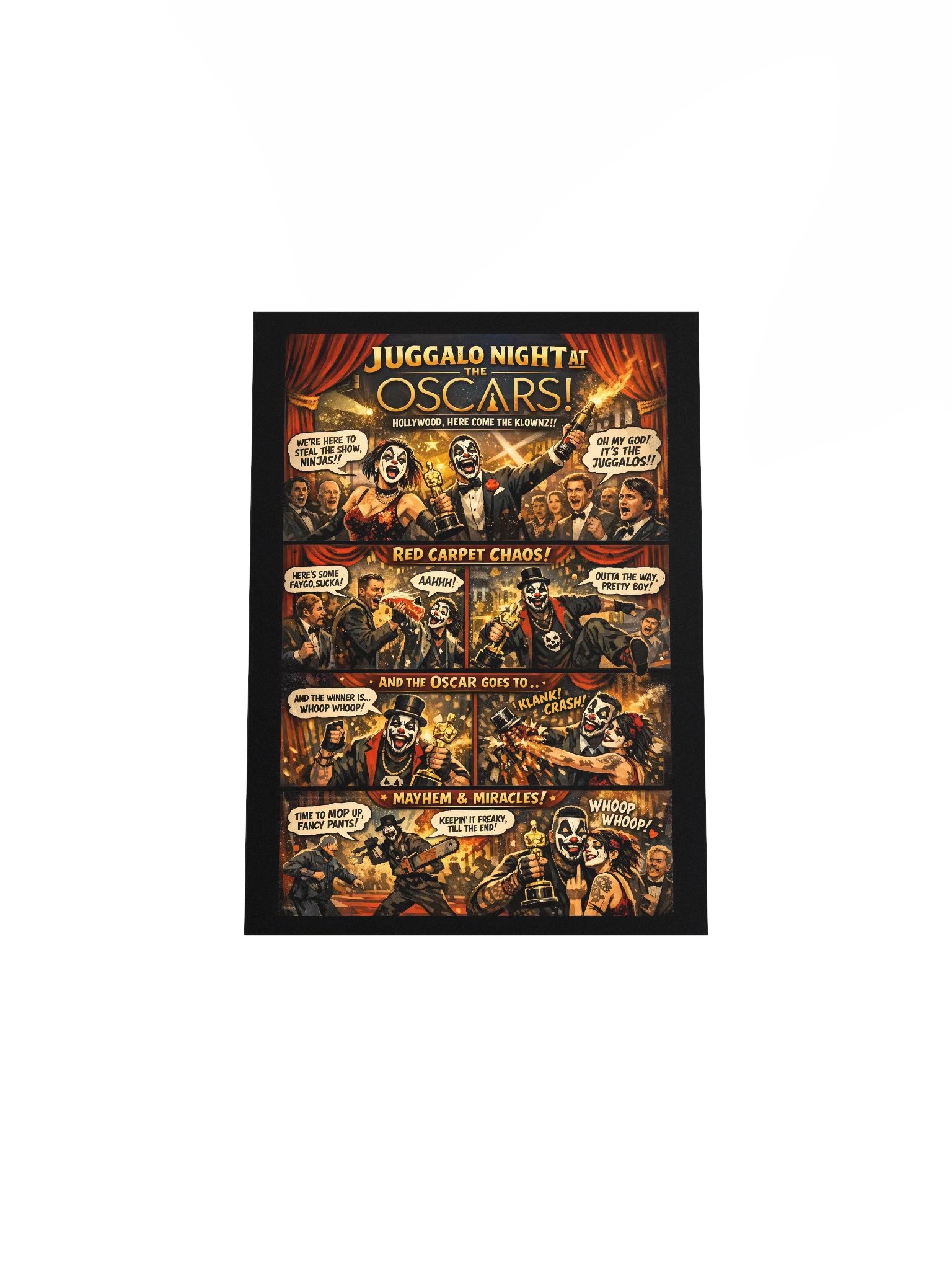 🎬 Juggalo Night at the Oscars – 5x7 Matte Poster product image (4)