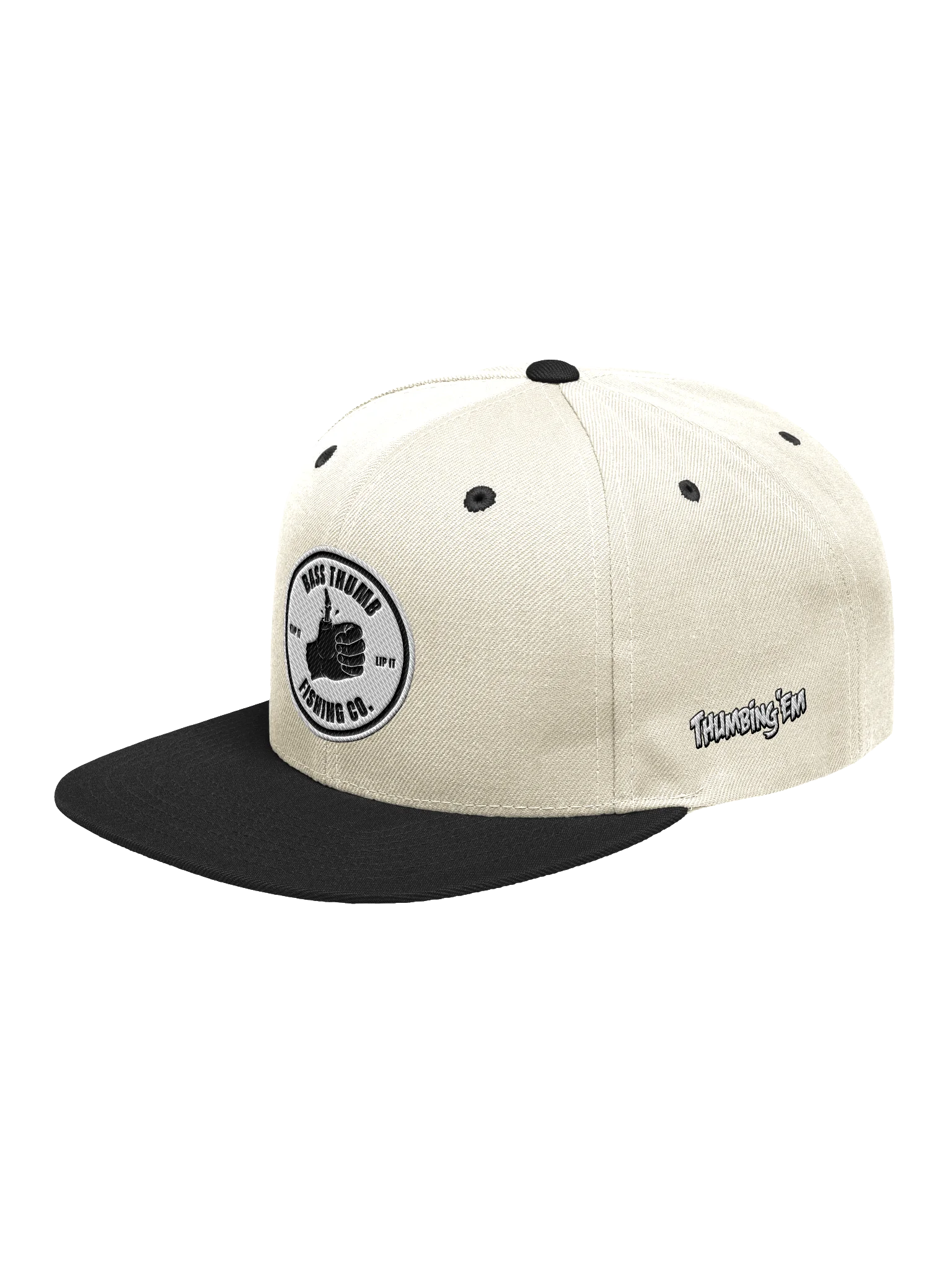Bass Thumb Blue Thumbs-Up Snapback product image (2)