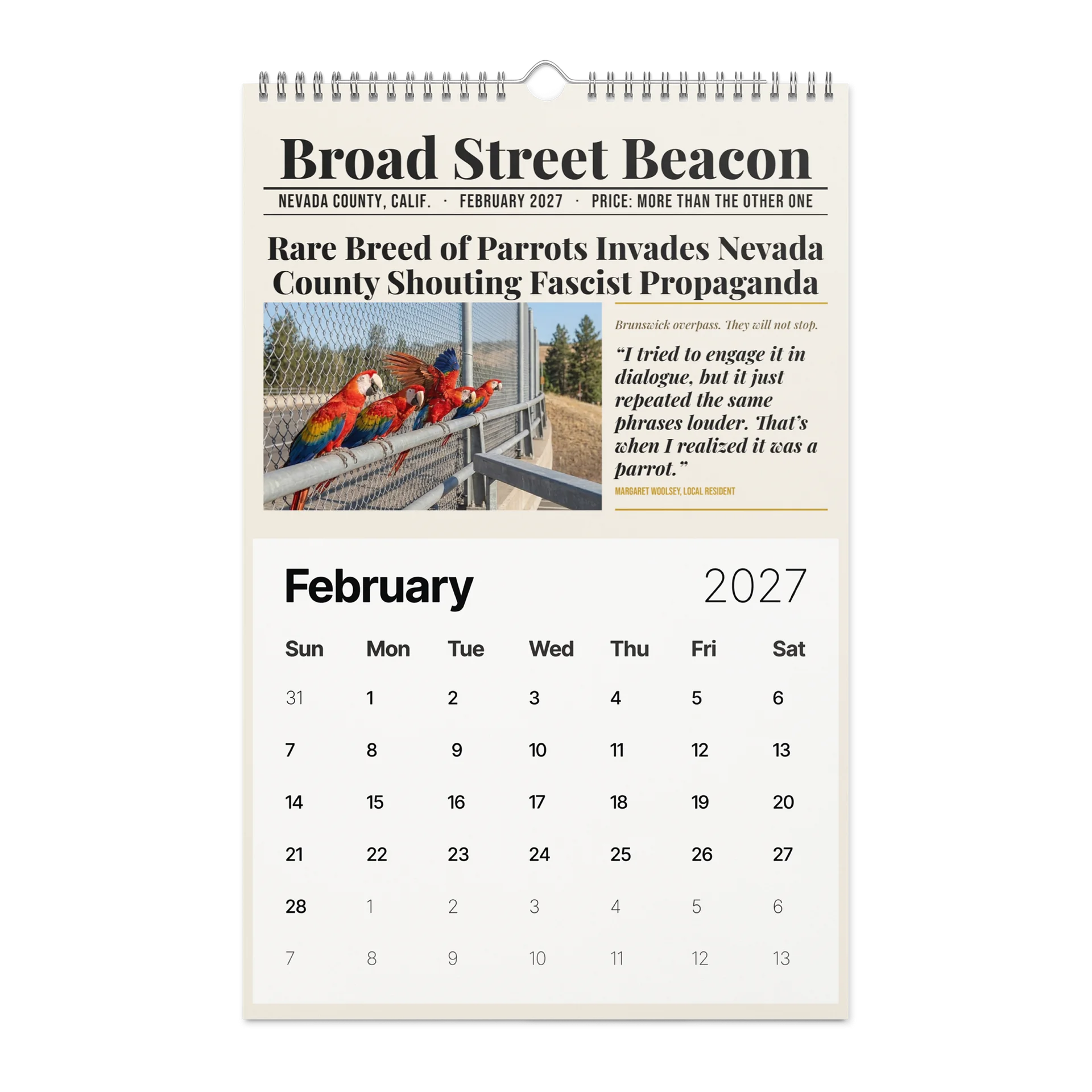 Broad Street Beacon 2027 Wall Calendar product image (5)