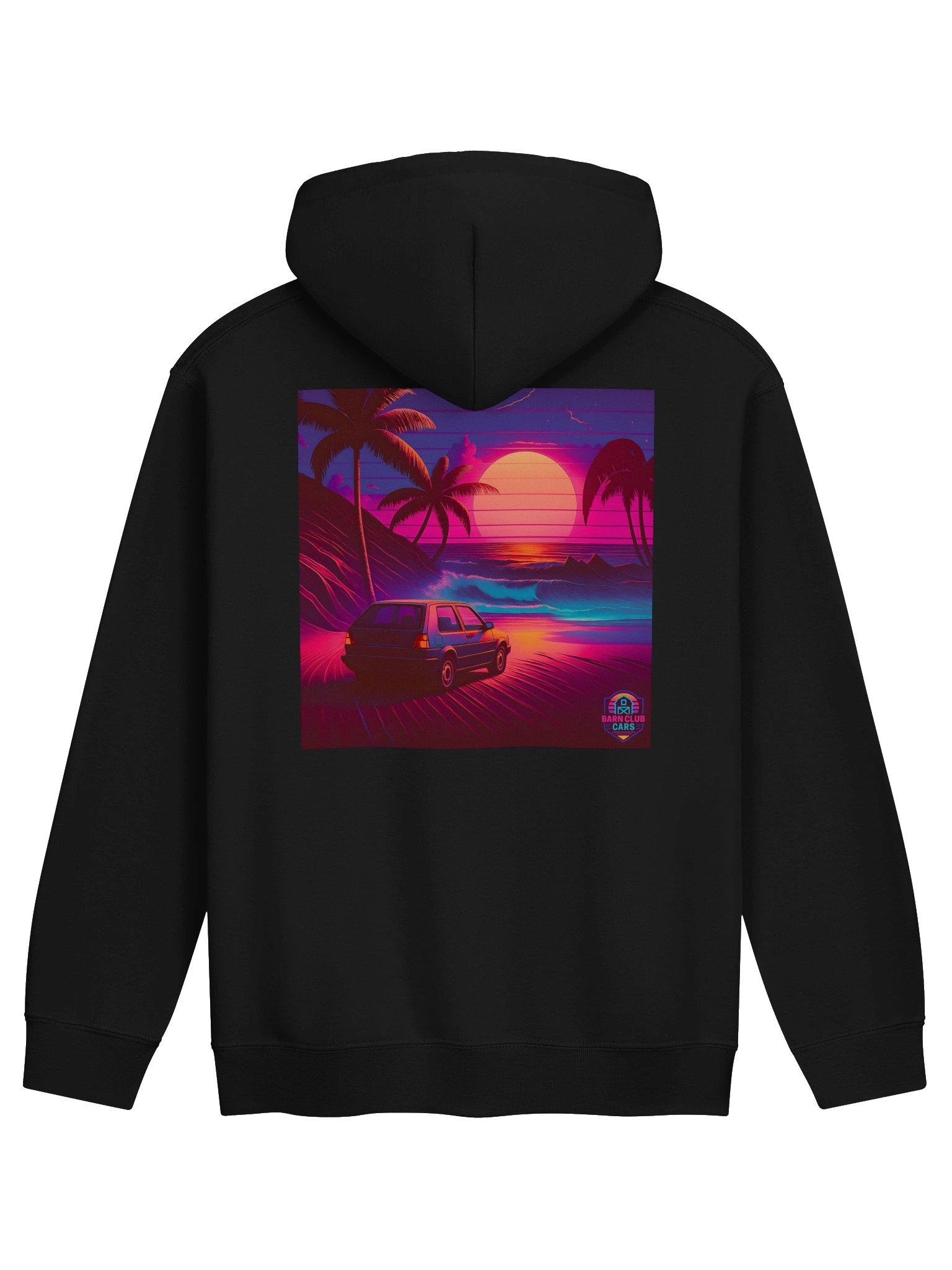 Barn Club Synth wave - Hoodie product image (2)