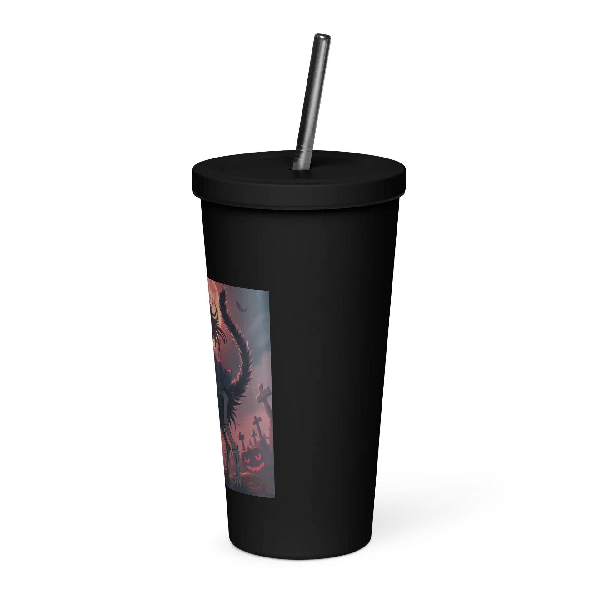 Skelekitty Ride Insulated Tumbler product image (2)