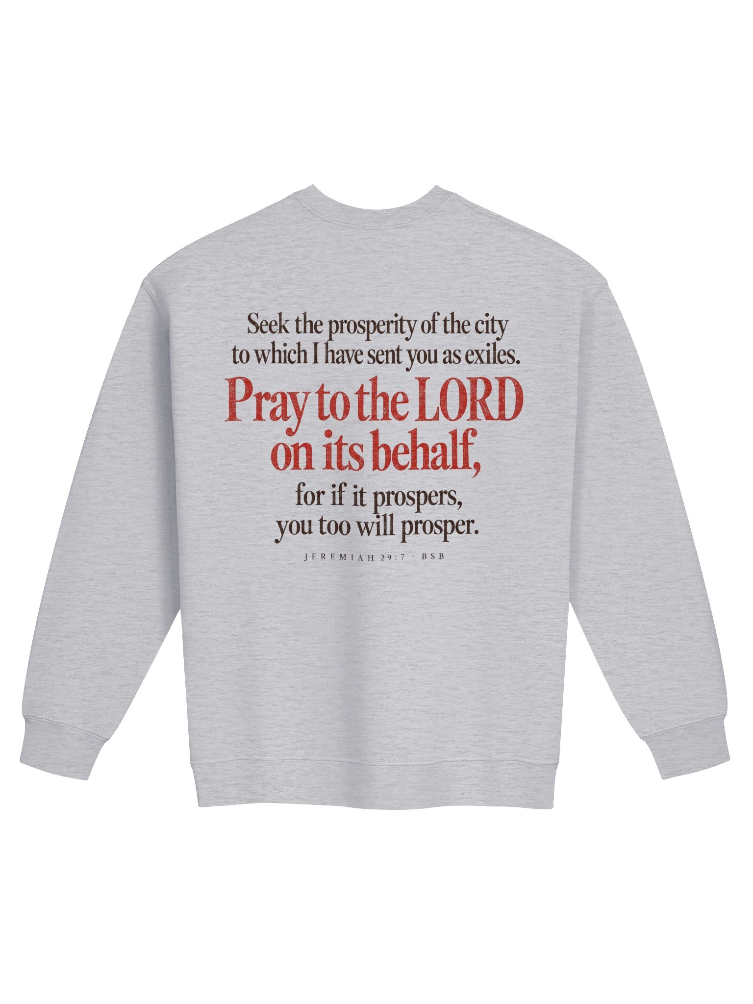 Pray for the City Sweatshirt product image (26)