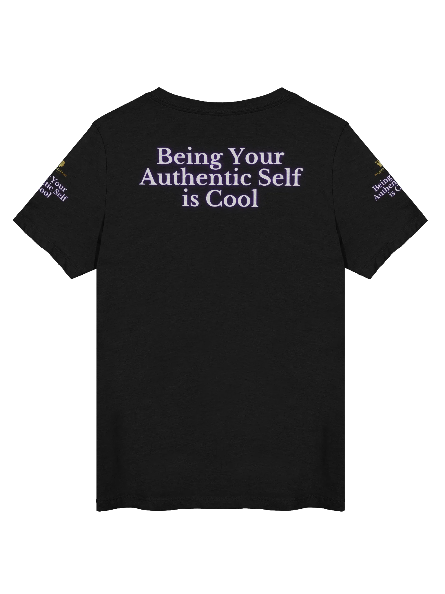WigganOfficial "Being Your Authentic Self Is Cool" Women's Relaxed V-Neck T-Shirt. product image (2)