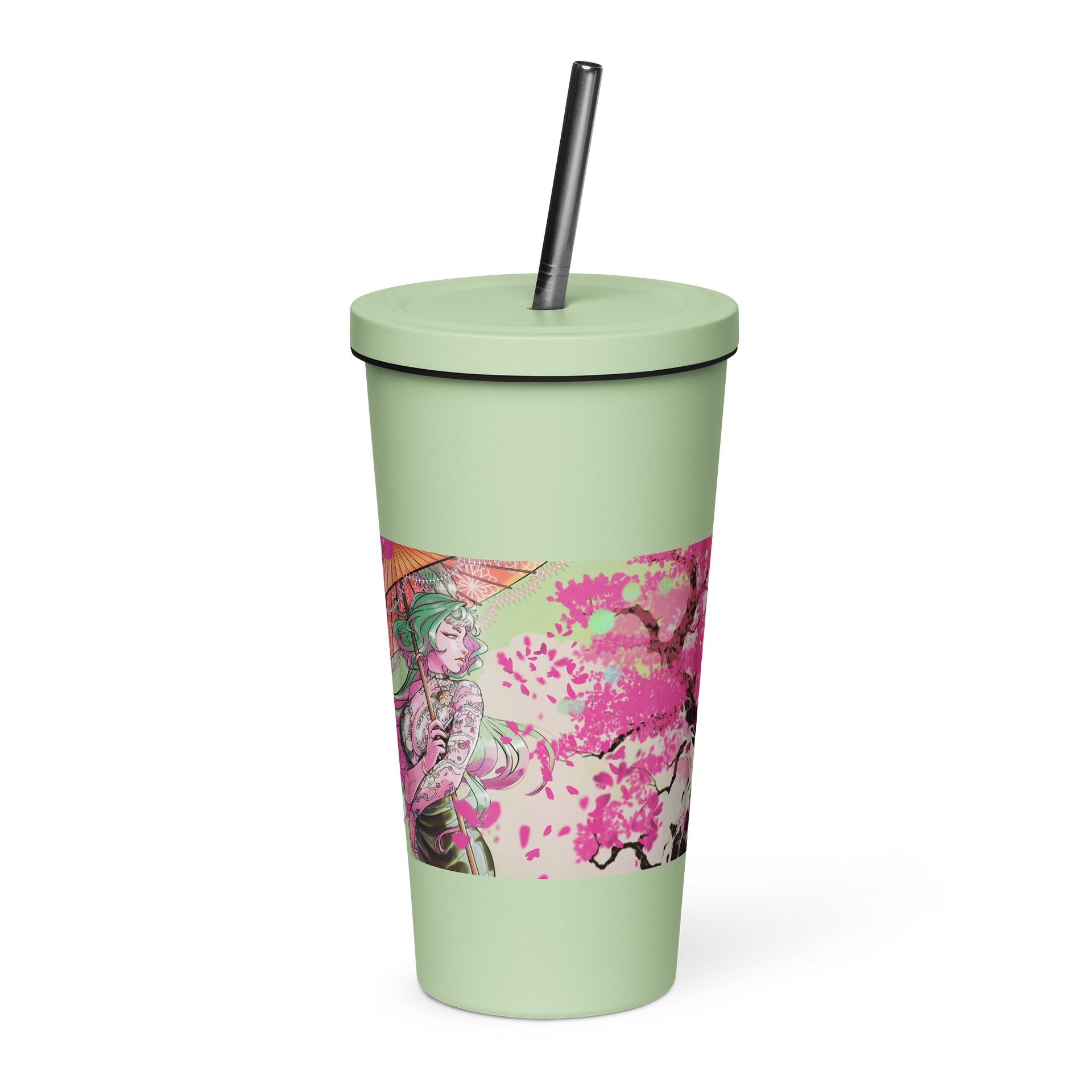 Sakura Mint Sippy Cup product image (3)