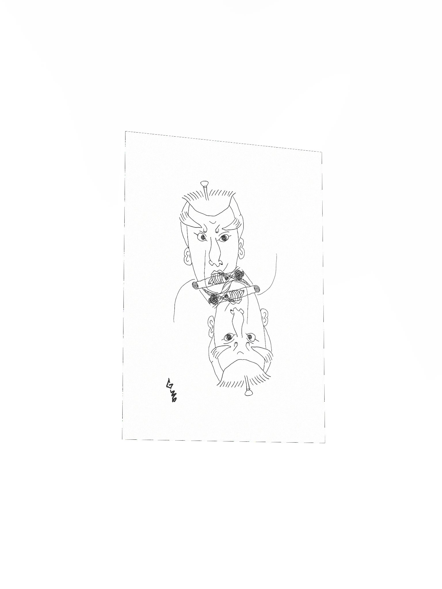 two face poster product image (3)