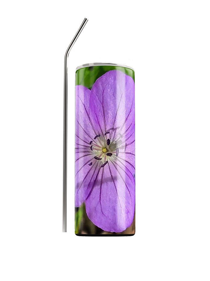 Purple Petal Stainless Steel Tumbler product image (1)