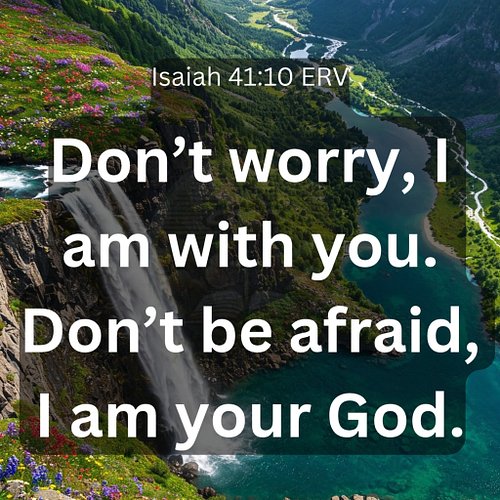 ❤️ GOD CARES ABOUT YOU — YOU ARE NEVER ALONE!🙏

Whatever worries are weighing on your heart today, remember that God sees you...