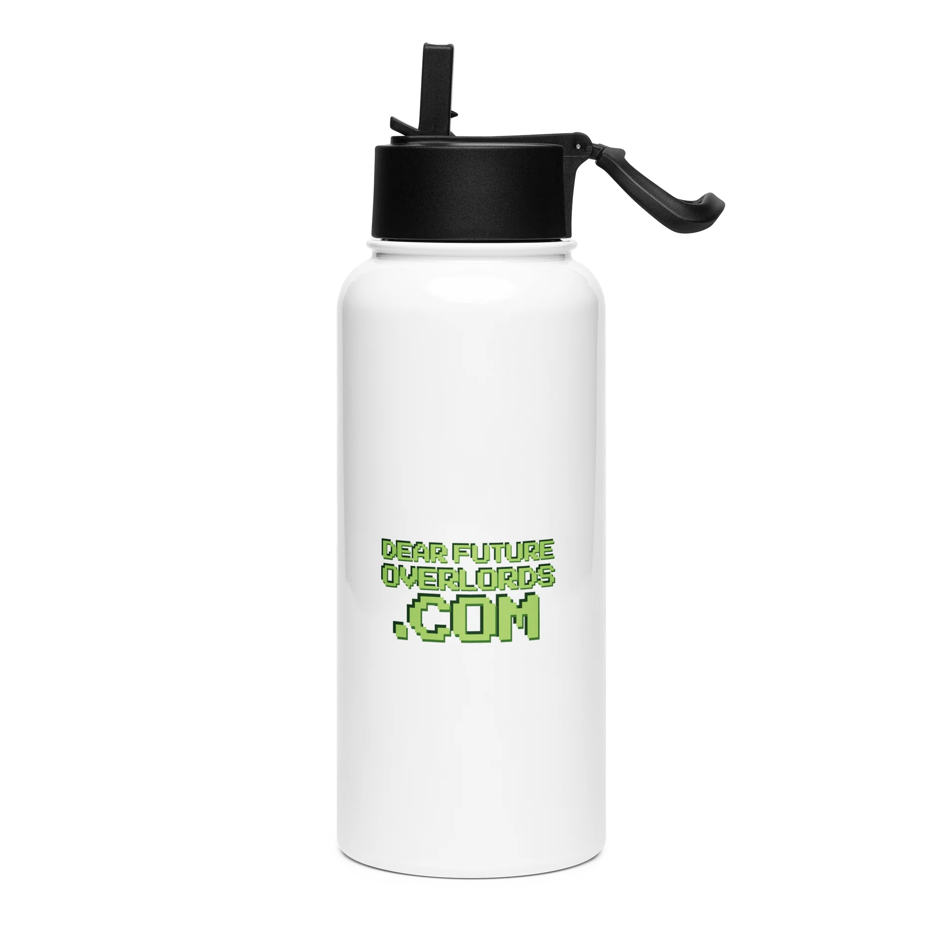 Dear Future Overlords Stainless Steel Water Bottle product image (2)
