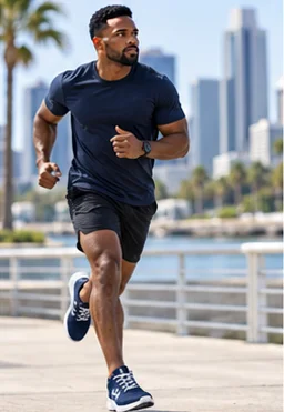 Mens His House "Holy Heritage" Athletic Shoes - Navy by His House