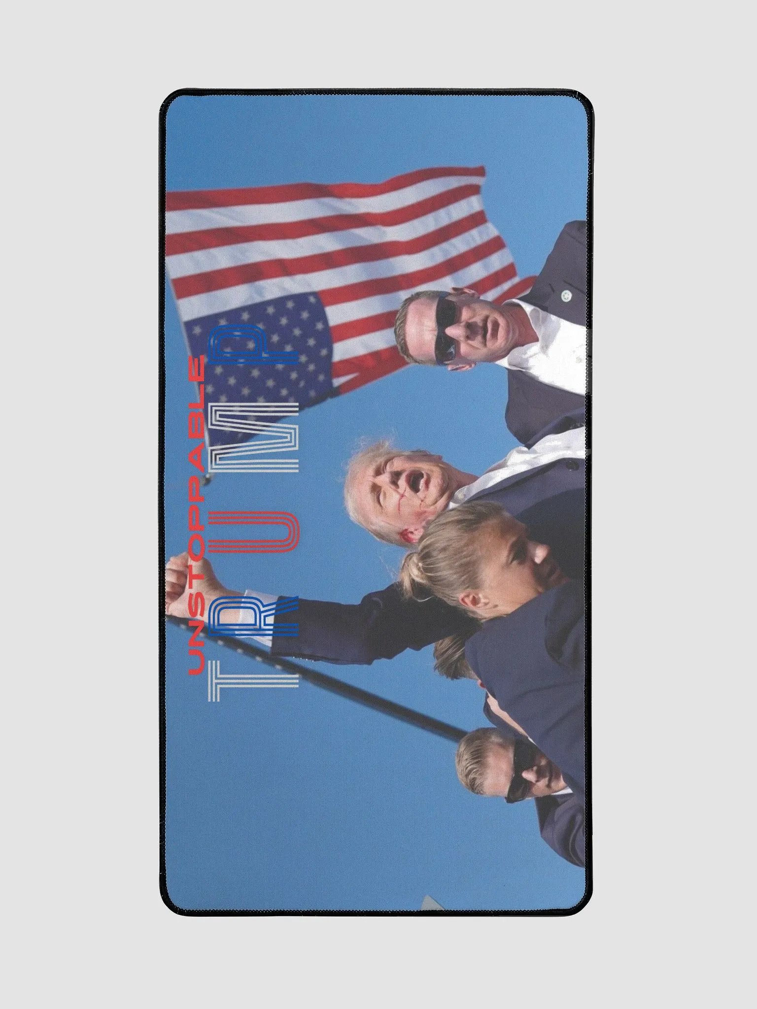 Unstoppable Trump: Fist Pumping Freedom Deskpad product image (3)