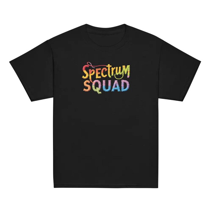 Spectrum Squad Youth Tee Family & Siblings | Autism Awareness Design product image (4)
