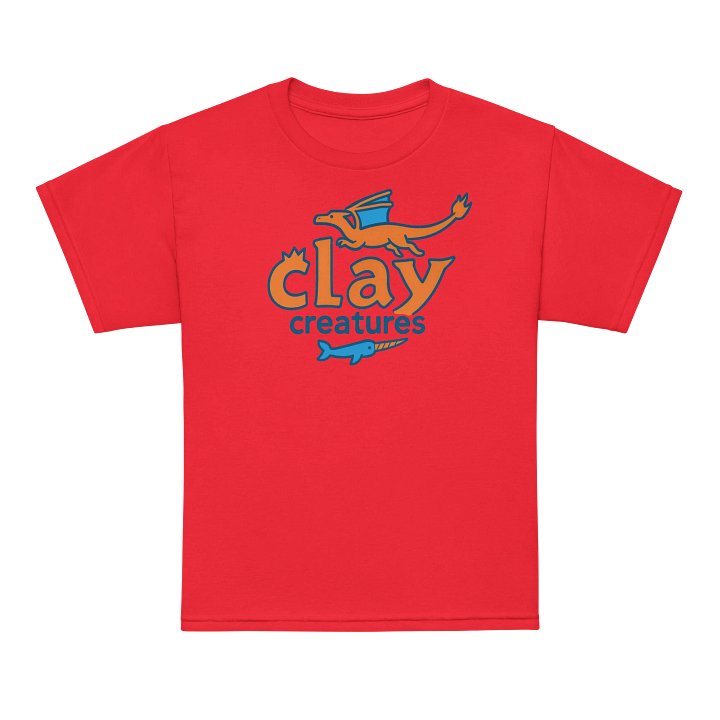Clay Creatures T-shirt (Youth Size) product image (1)