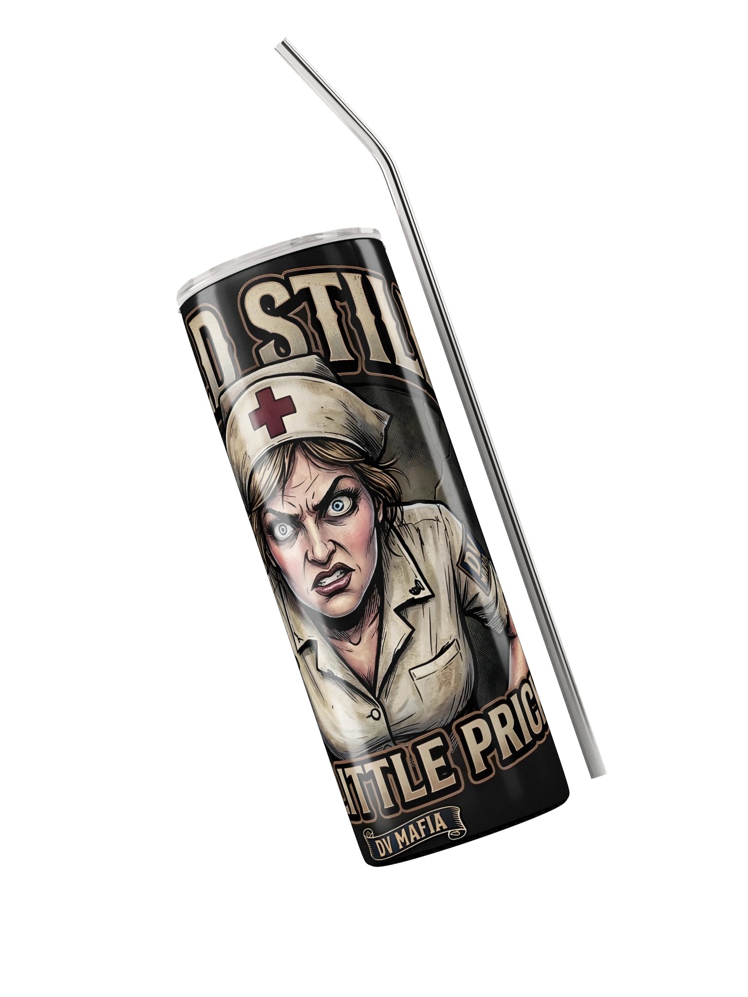 DV Mafia Co. "Nurse Mafia" 20oz Blackout Tumbler product image (3)