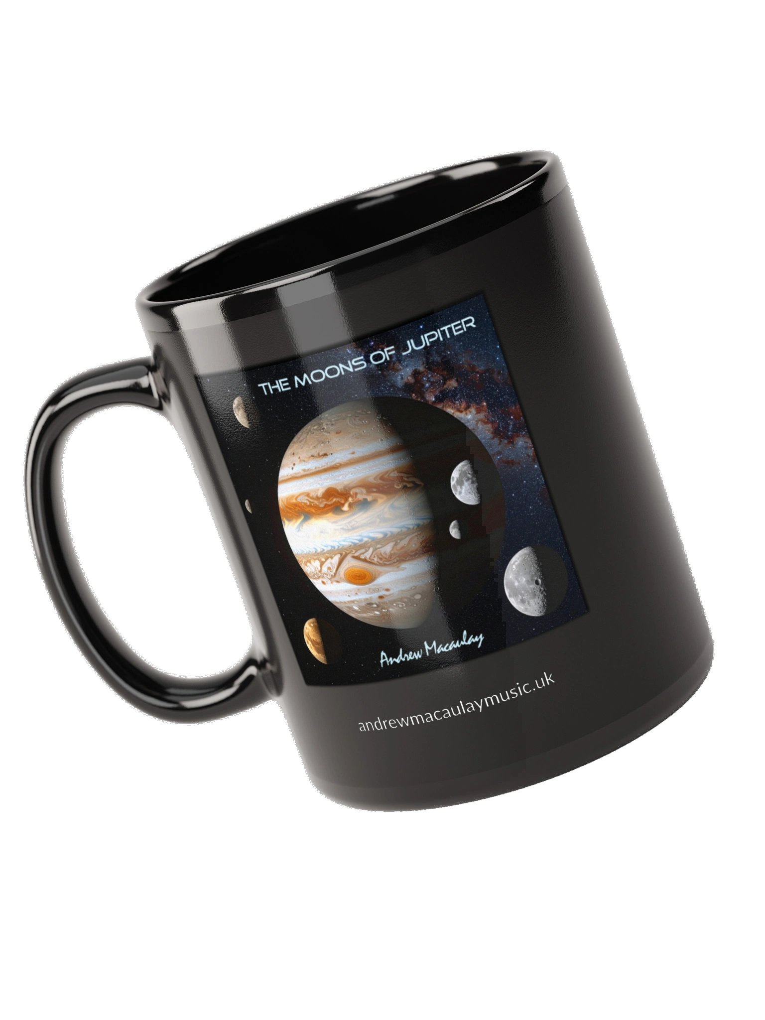 The Moons of Jupiter Black Mug product image (5)