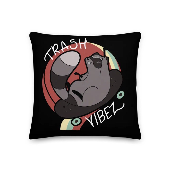 Charlie's Trash Vibez Pillow product image (2)