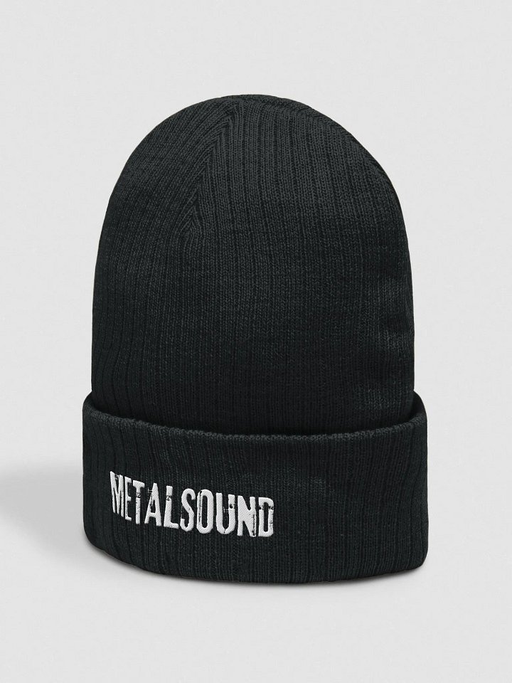 Skyline Silhouette Ribbed Beanie product image (2)
