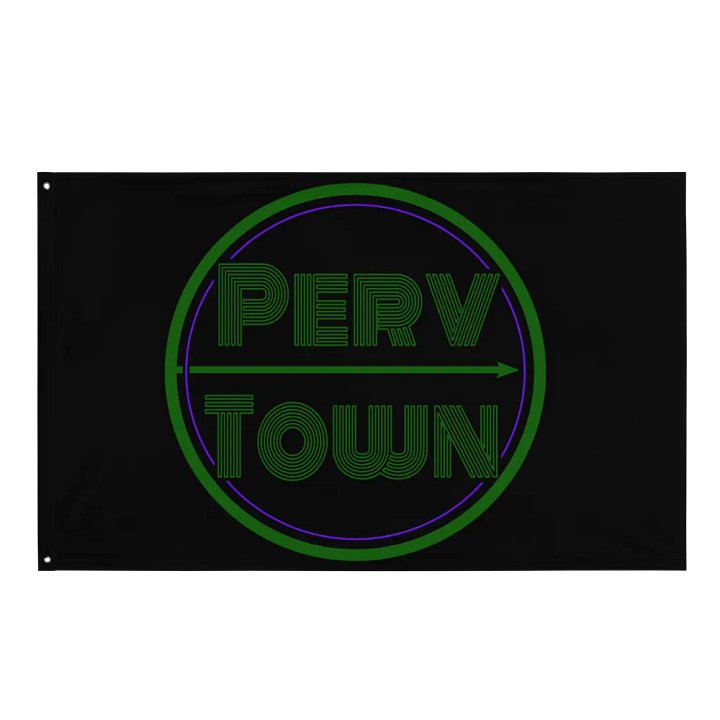 Pervtown Flag | US & EU product image (1)