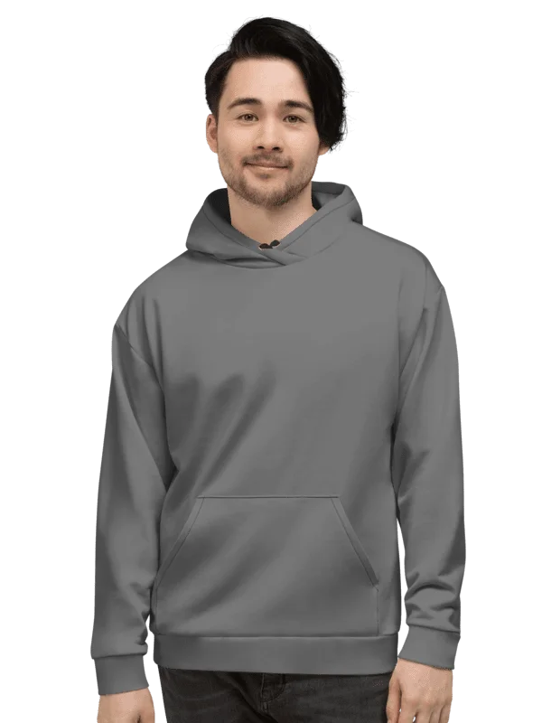 Minimal Gray Unisex Hoodie product image (1)