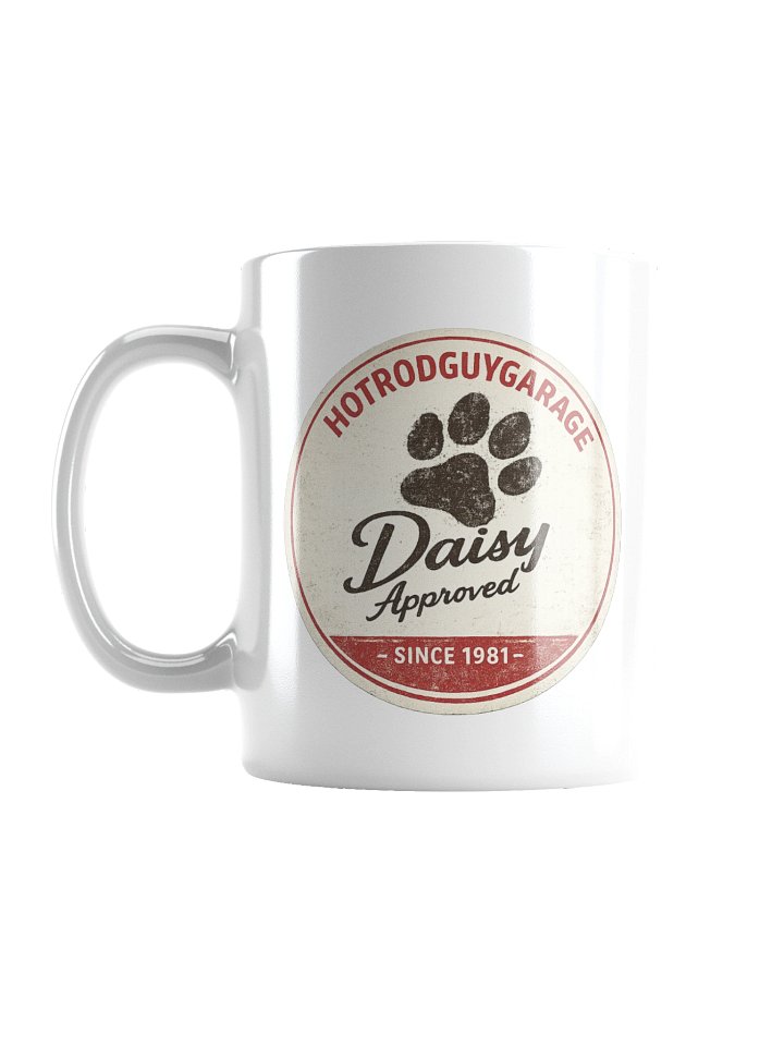 Vintage Daisy Paw Print Mug product image (1)