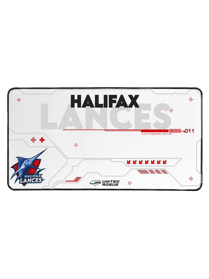 Halifax Lances White Desk Mat product image (1)