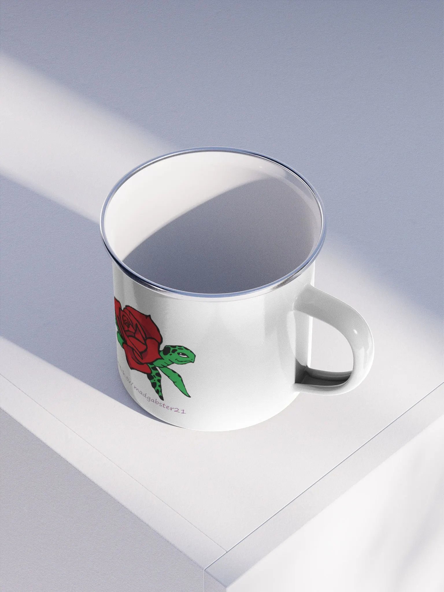 Turtle Enamel Mug product image (3)