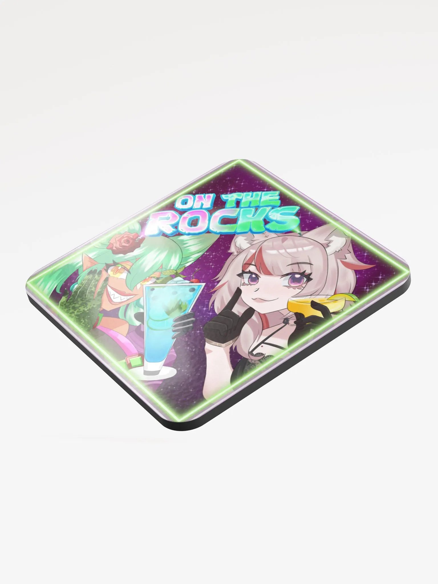 On The Rocks Coaster (NekoMikki) product image (3)