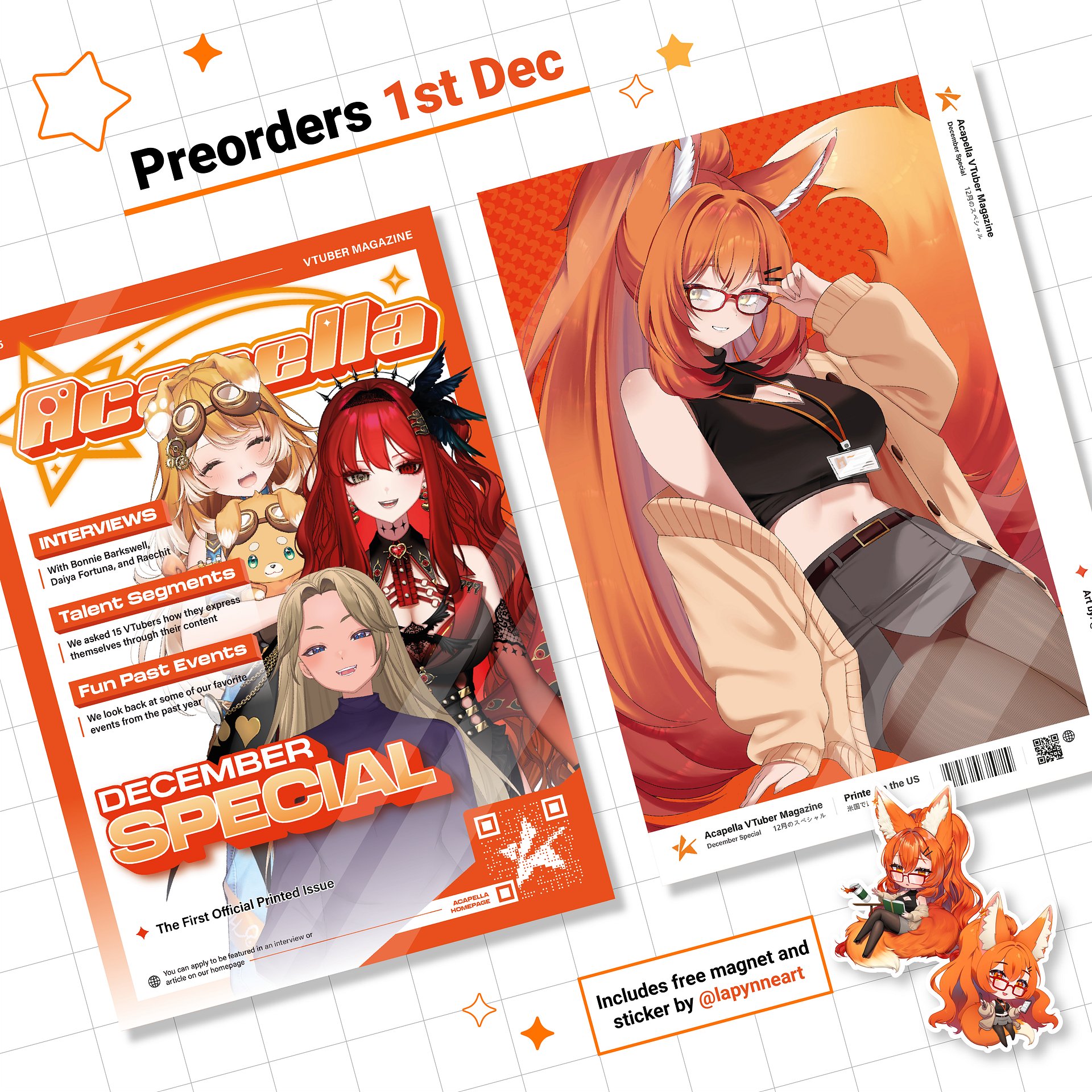 Acapella VTuber Magazine product image (2)