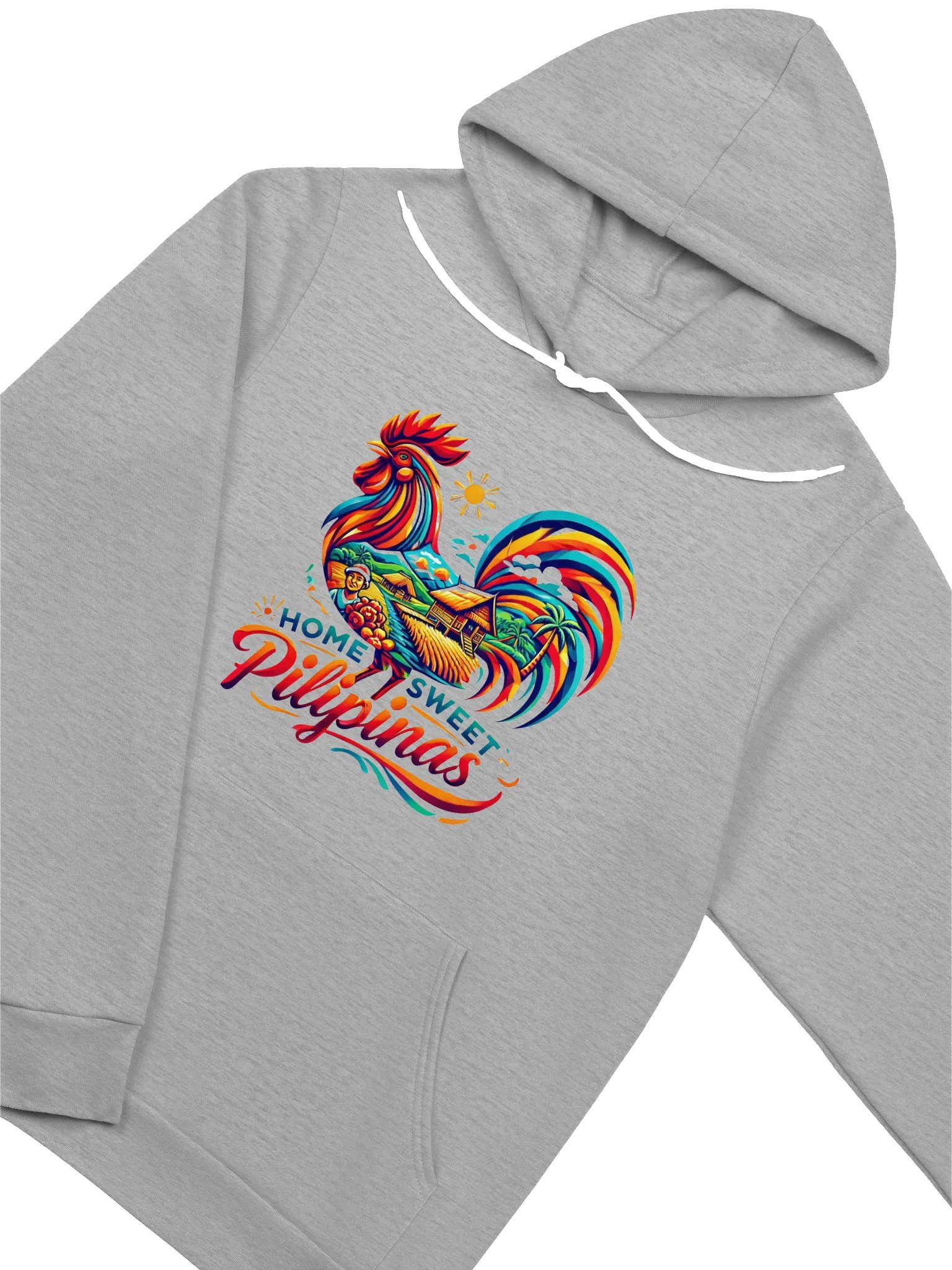 Home Sweet Pilipinas Rooster Hoodie product image (1)