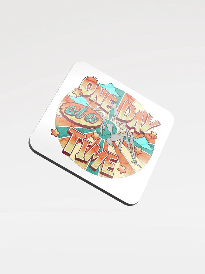 One Day At A Time Mountain Motivation Coaster Set product image (2)