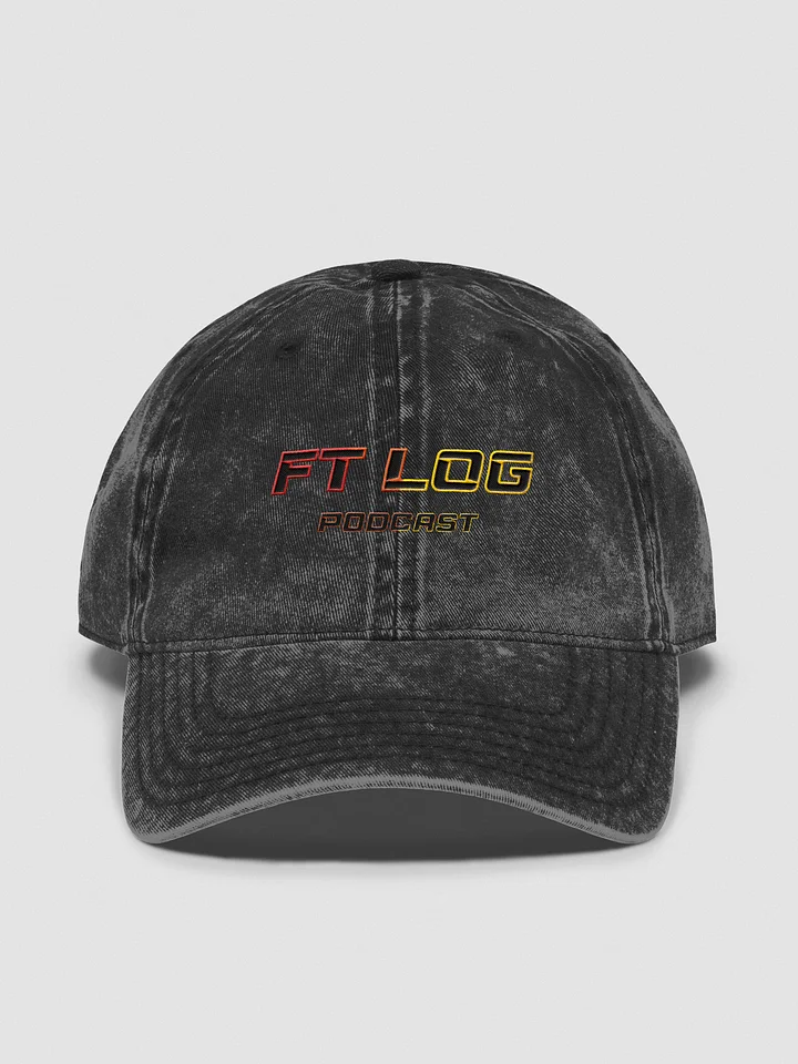 Retro Gradient FT LOG Podcast Dad Hat product image (1)