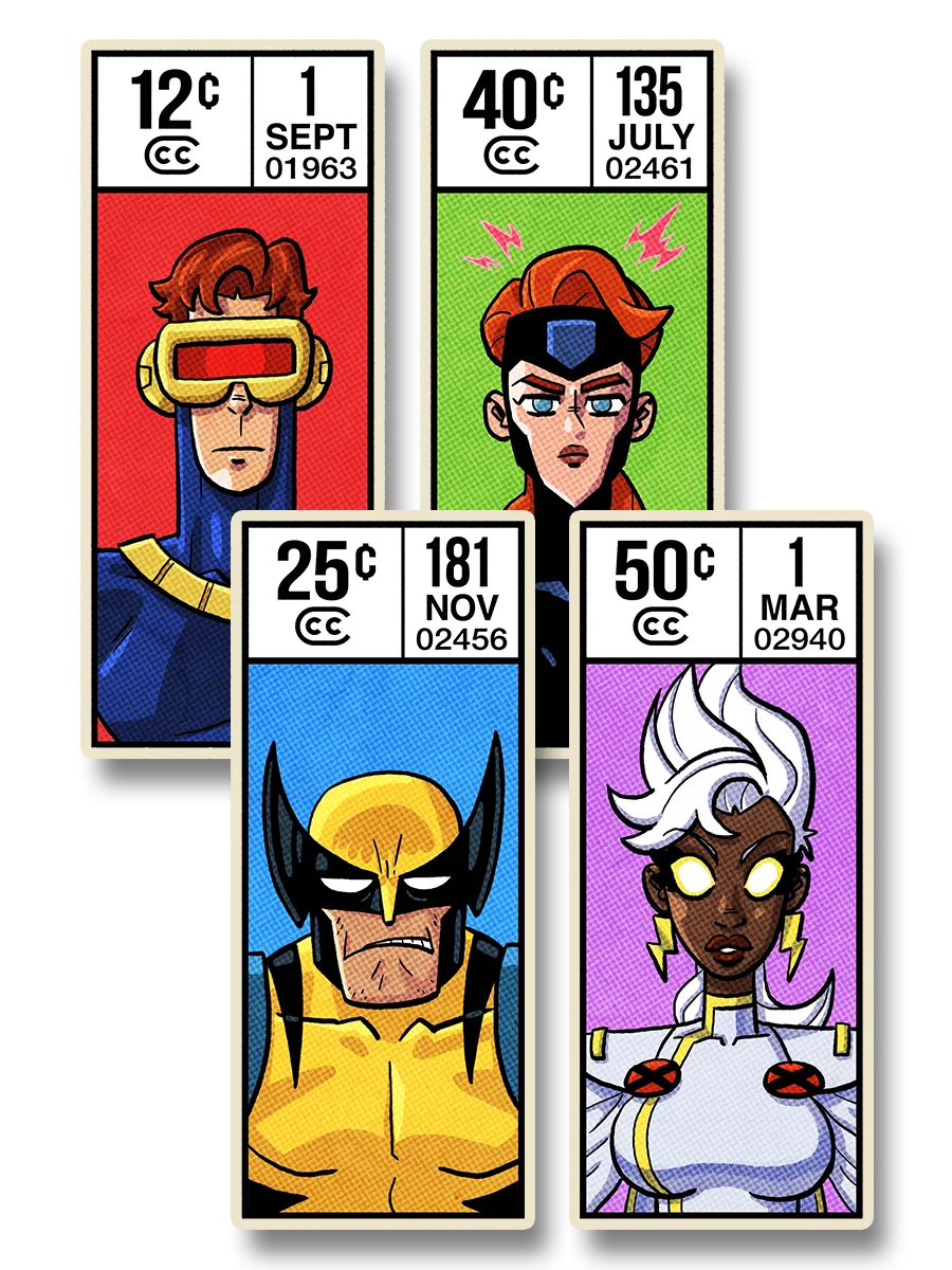 X-Men Sticker Pack #1 product image (1)
