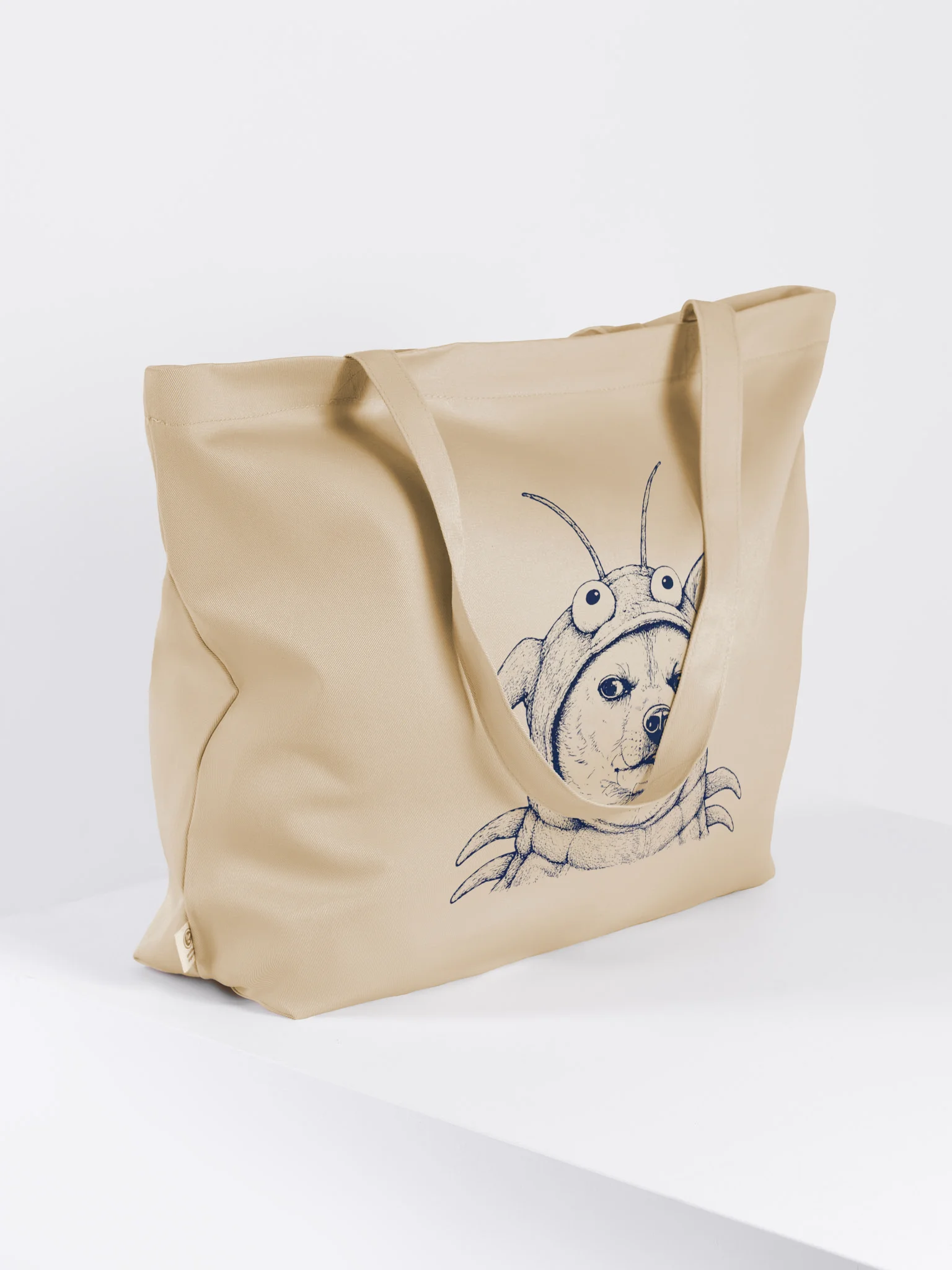 Doug is a Lobster, Paula is Uncensored Oversized Cotton Canvas Tote product image (4)