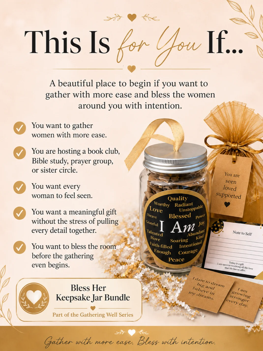Bless Her Bundle: 10 Keepsake Affirmation Jars product image (4)