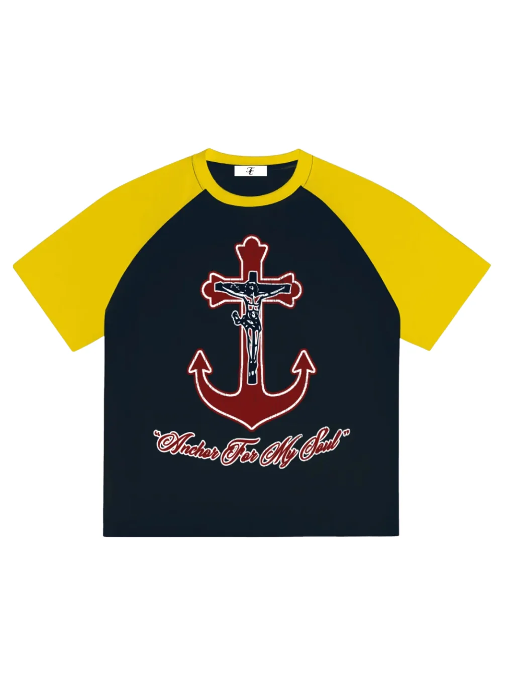 Anchor for My Soul Raglan Tee product image (2)