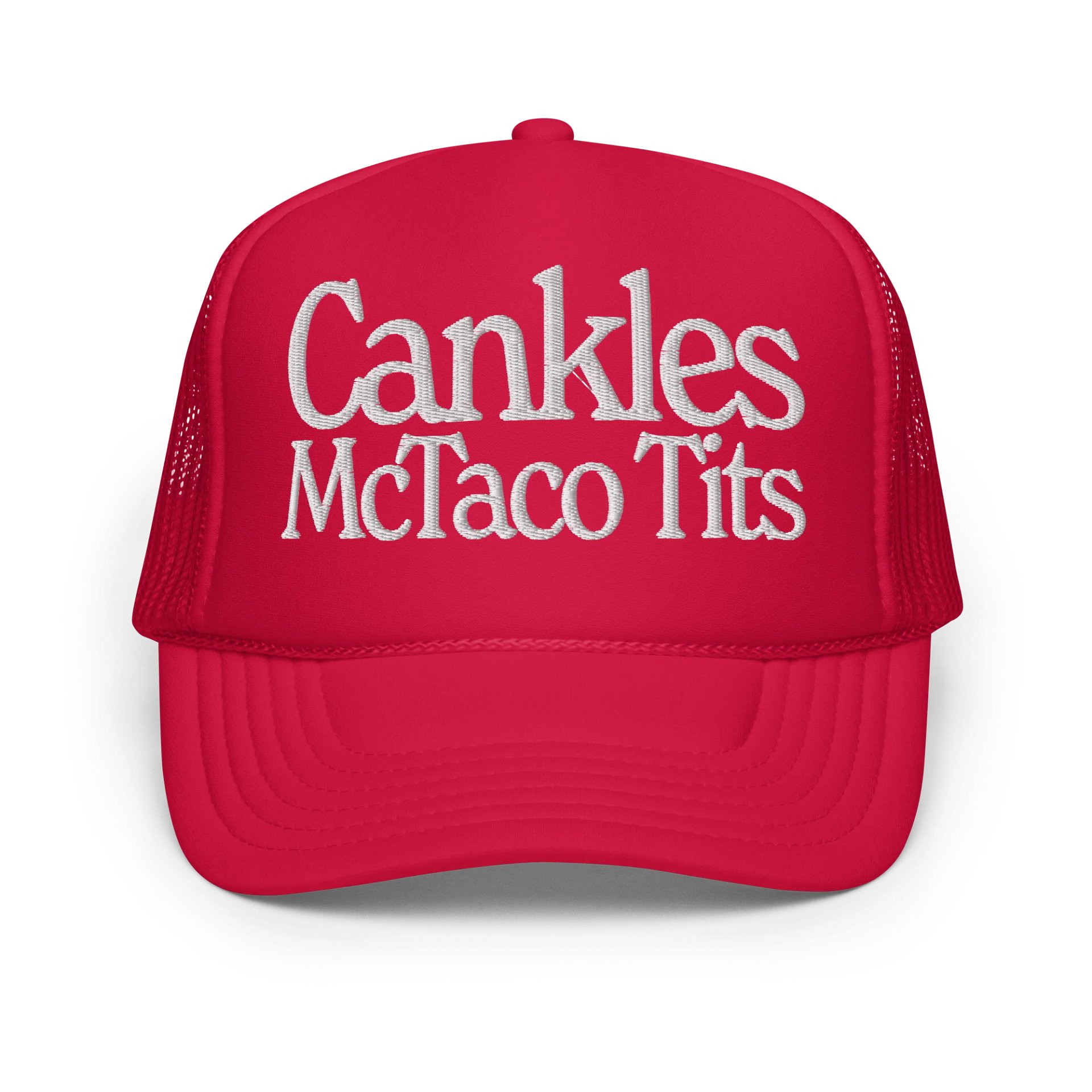 Cankles Red Trucker Hat product image (1)