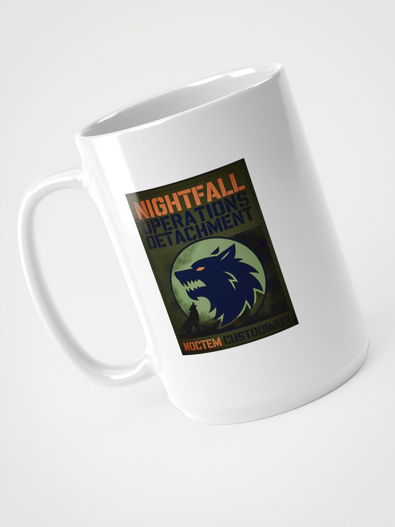 Nightfall Wolf Emblem Mug product image (4)