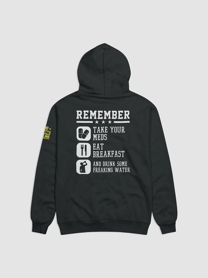 Reminders PullOverHoodie w/QueenRedd Gremlin product image (2)