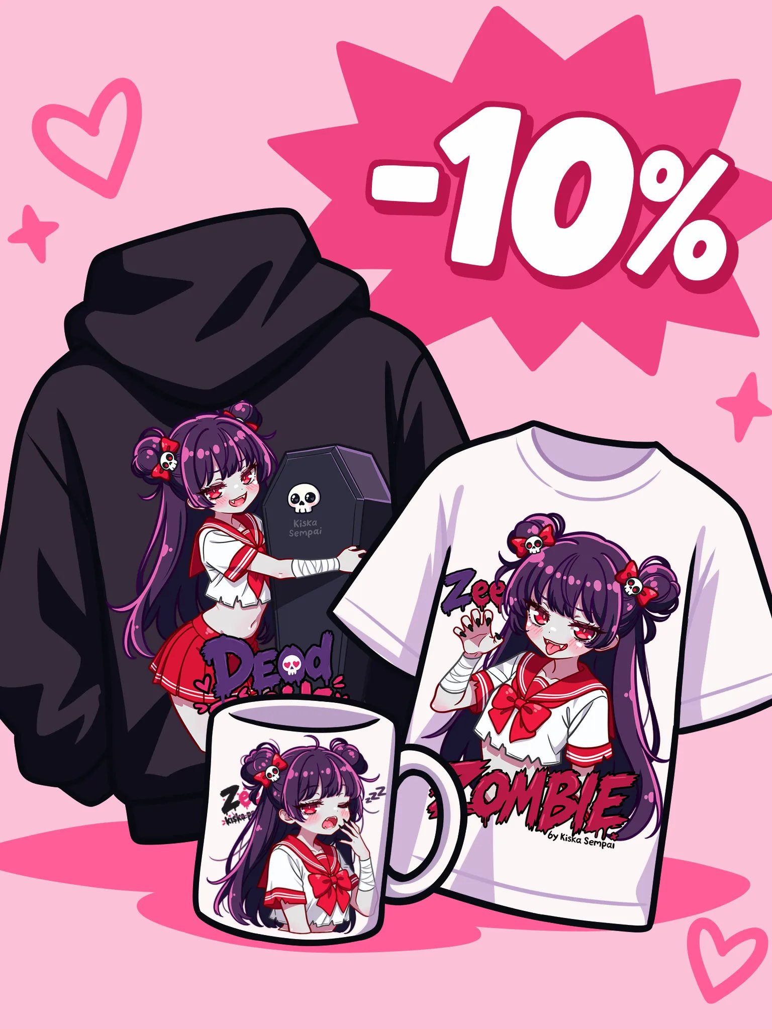 Zombie girl Zee Bundle🖤 product image (1)