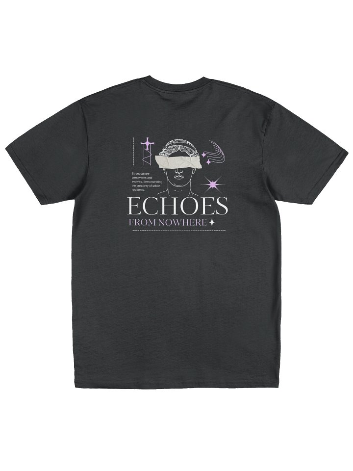 Echoes From Nowhere - Street Culture Embroidered Heavyweight T-shirt product image (1)