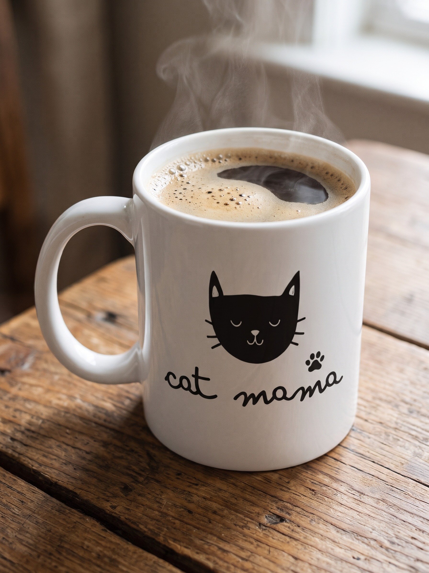 Cat Mama Mug | Gift for Cat Moms product image (3)