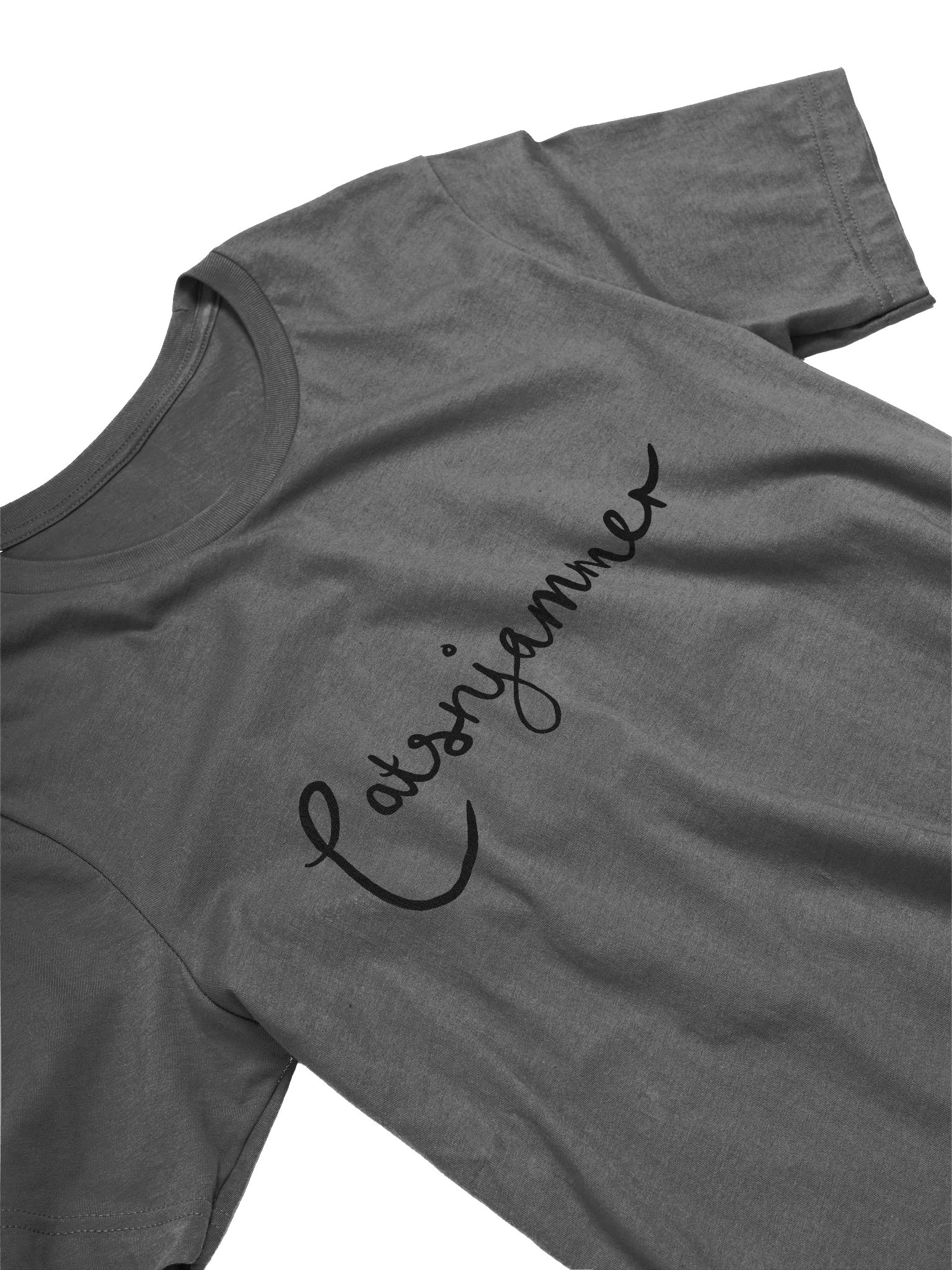 Catsnjammer Script Logo T Shirt - Muted product image (2)