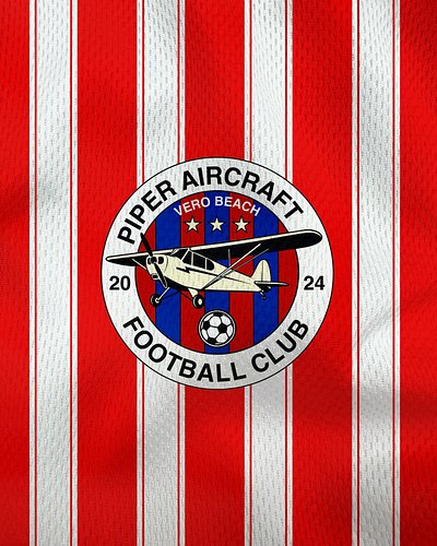 Piper Aircraft Football Club. ✈️

For the heart of the badge, we looked toward one of the most legendary aircraft in Piper hi...